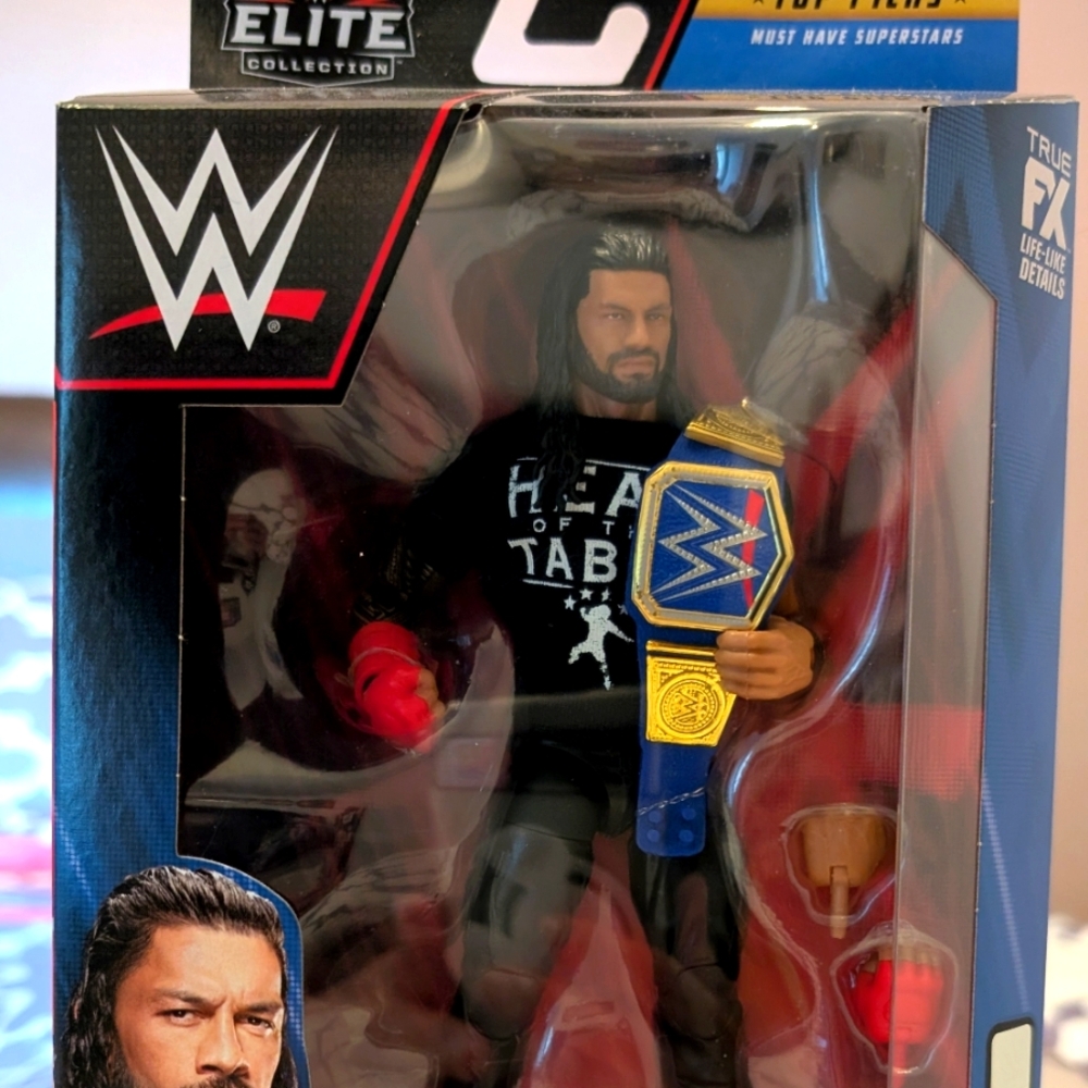 WWE Elite Collection Action Figure with Championship Belt